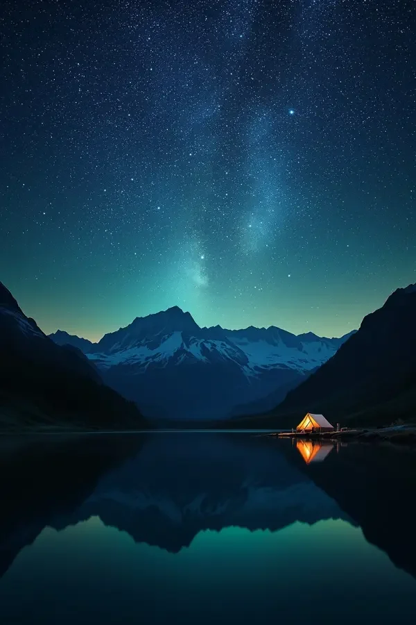 星空之下 海报