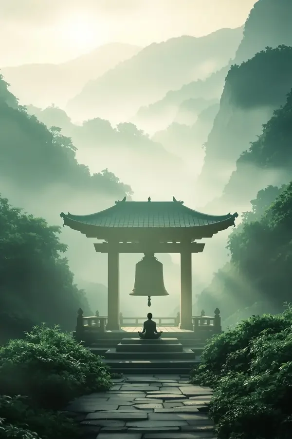 晨雾与晚钟 海报