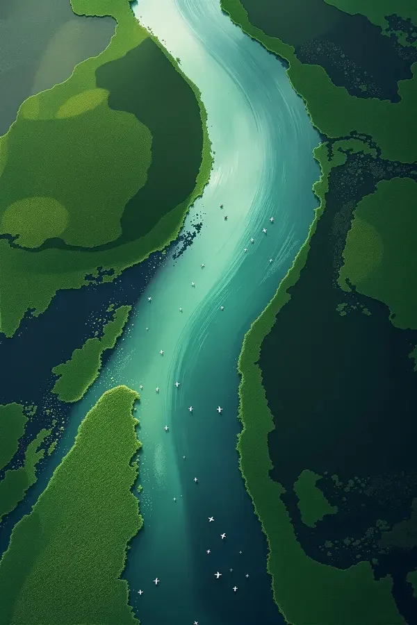 迁徙的河流 海报